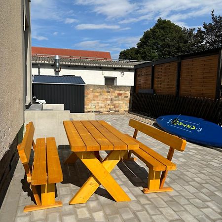Ferienwohnung H&M Immobilien - Geiseltalsee Braunsbedra エクステリア 写真